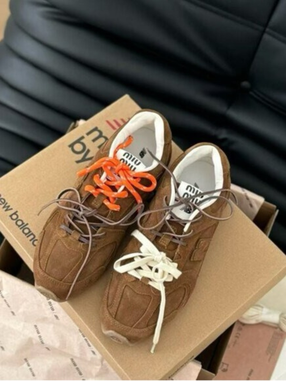 New Miu Miu x New Balance 530 SL Sneakers